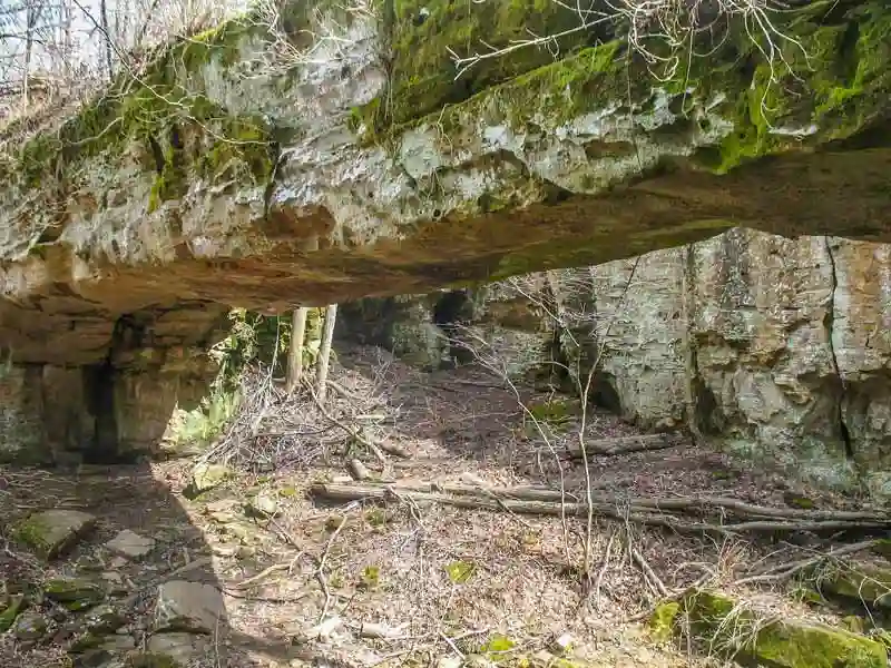 pomona natural bridge in southern illinois
